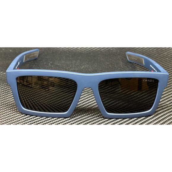 Prada Matte Blue Men's 58mm Sunglasses - Picture 2 of 5